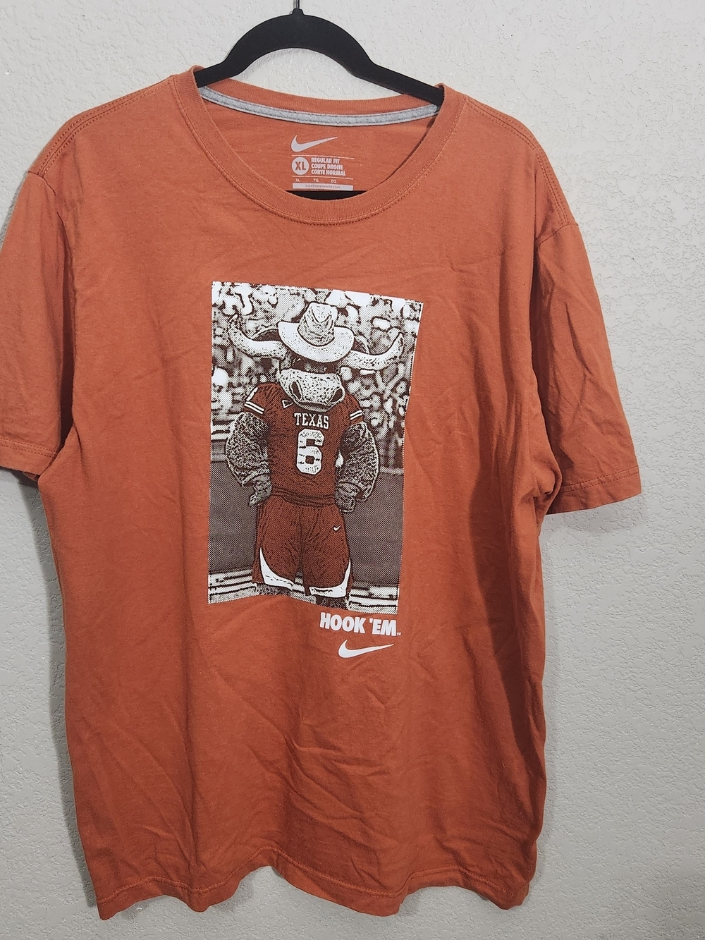 Nike Men's Texas Longhorns Burnt Orange Graphic Tee